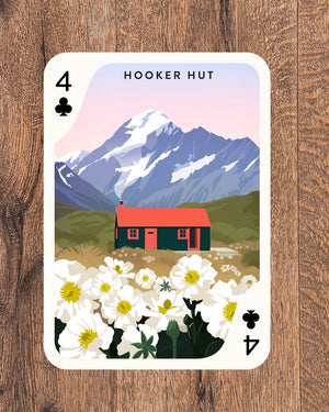 Backcountry Huts Playing Cards