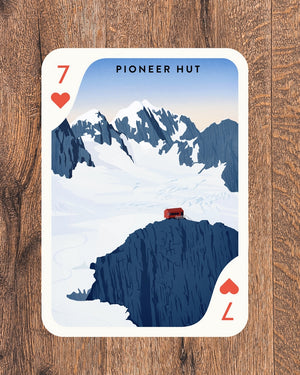 Backcountry Huts Playing Cards