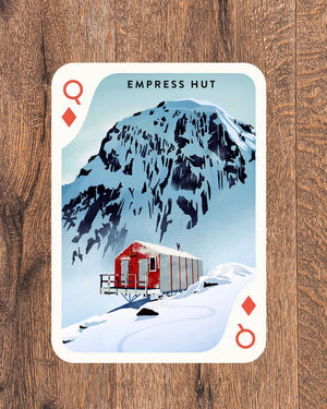 Backcountry Huts Playing Cards