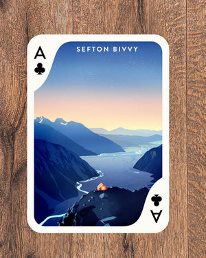 Backcountry Huts Playing Cards