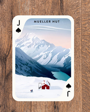 Backcountry Huts Playing Cards