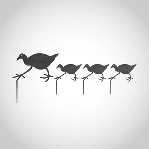 Pukeko Steel Outdoor Ornament