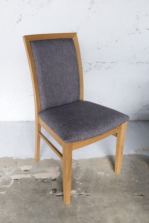 Attra Padded Dining Chair - Oak