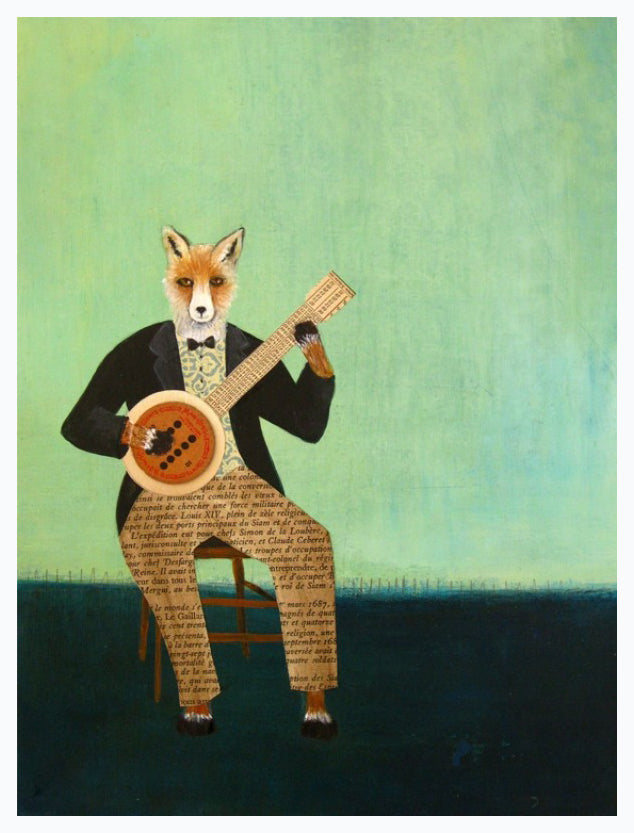 Barbara Franklet Print - Mr Fox