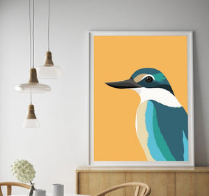 Cathy Hansby Print - Kingfisher