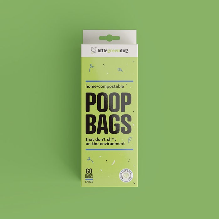 Compostable Poop Bags (60 Pack)