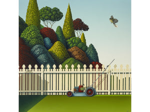 Hamish Allan Print - Homage to the Lawnmower