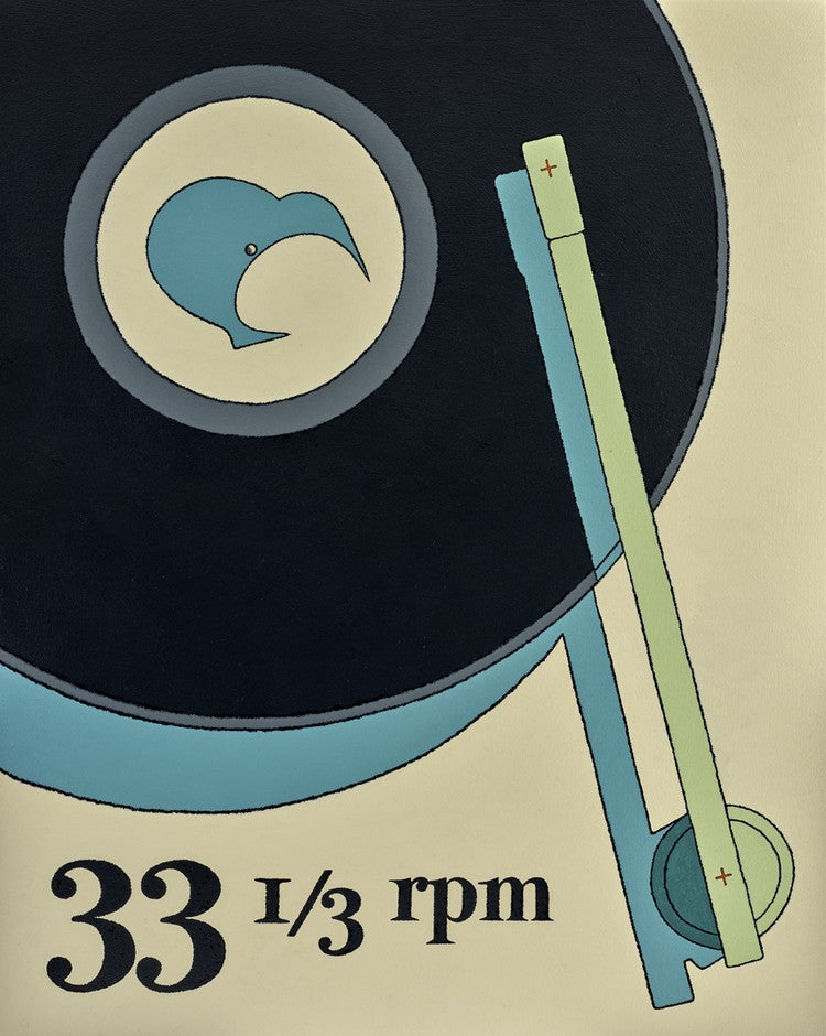 Hamish Allan Print - 33 1/3 RPM