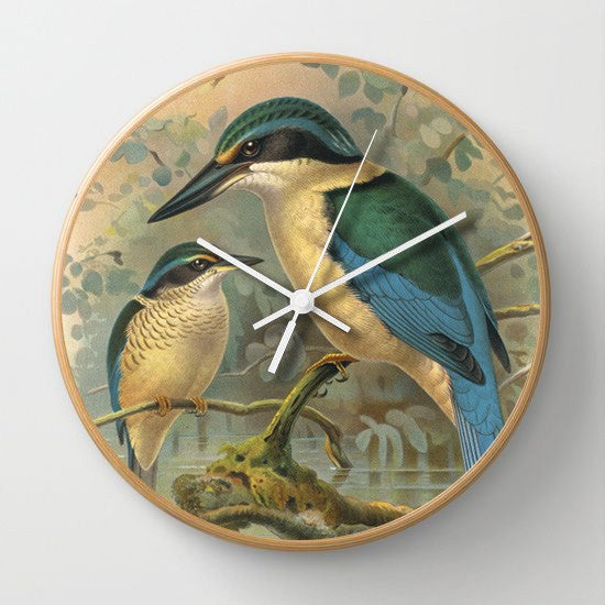 Kingfisher Clock – YOYO Design by Kiwis