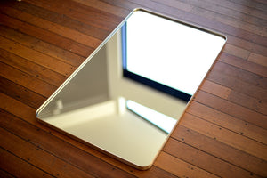 Outline Rectangle Wall Mirror