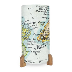 Vintage Map Table Lamp